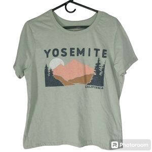 Zoe + Liv Yosemite CA‎ cotton short sleeve Graphic XL T-Shirt